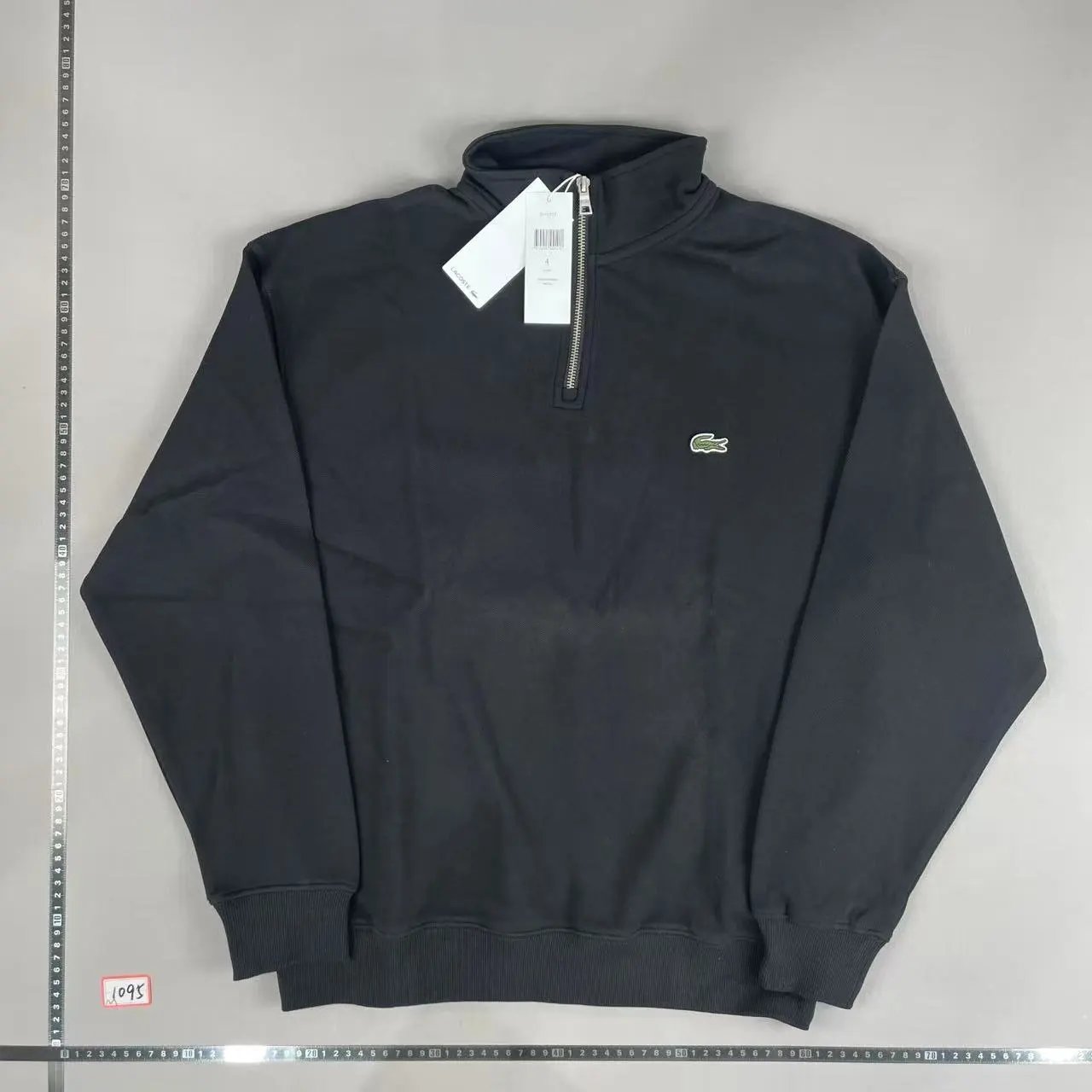 Lacoste Sport Full-Zip Track Jacket Black Outerwear - 5