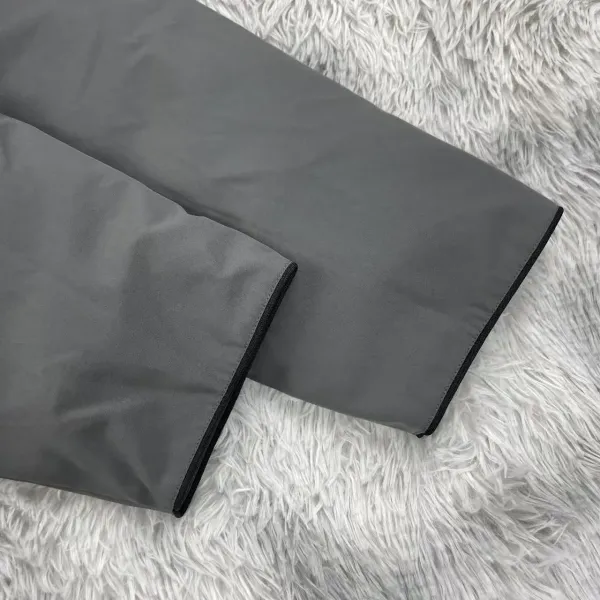 Moncler Maya Down Jacket Gray with Fur Trim Parka - 29