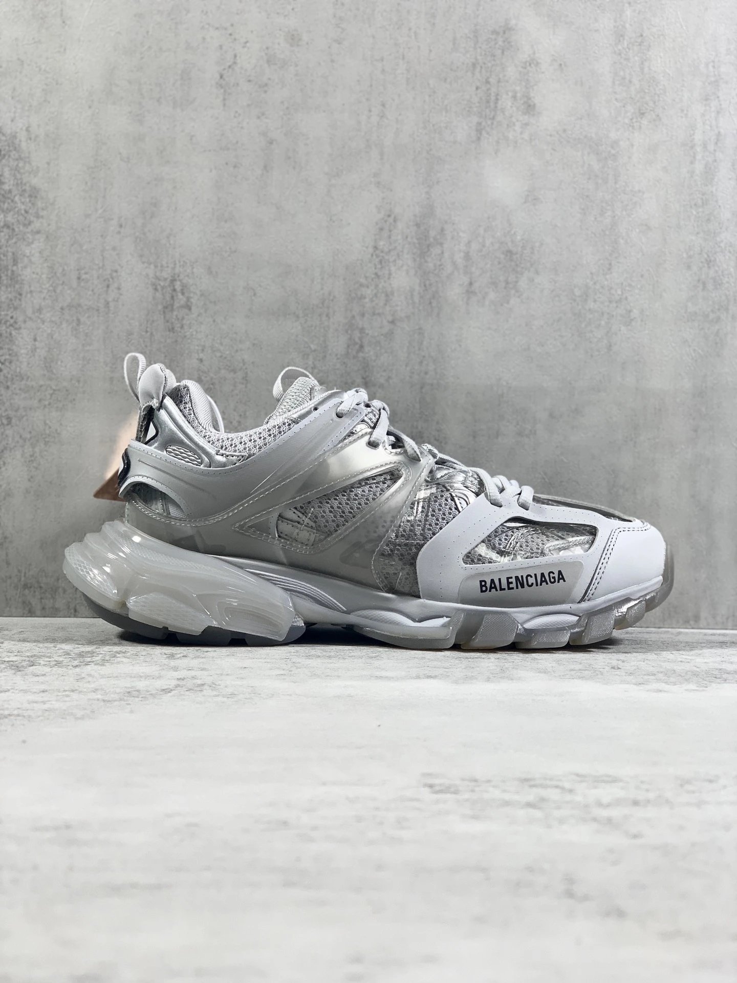 Balenciaga Track 2 White Gray Chunky Sneakers - 41