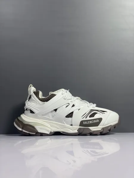 Balenciaga Track 2 White Gray Chunky Sneakers - 23
