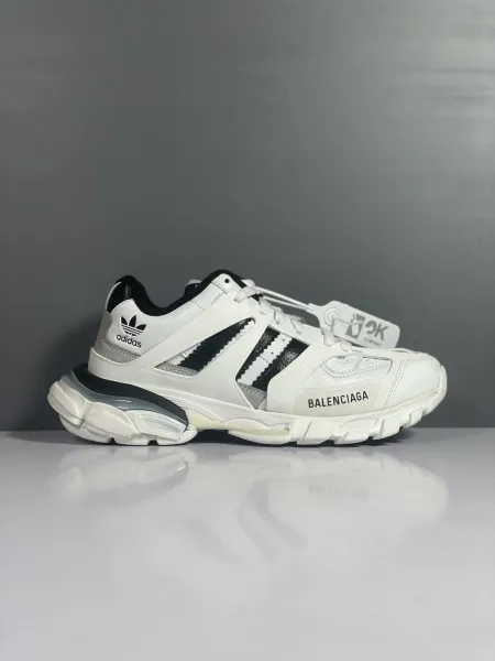 Balenciaga Track 2 White Gray Chunky Sneakers - 35