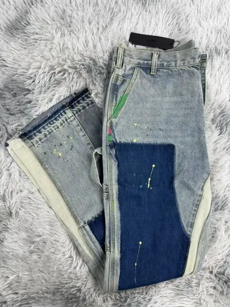 Levi's x Brain Dead Custom Patchwork Denim Jeans Multicolor - 10