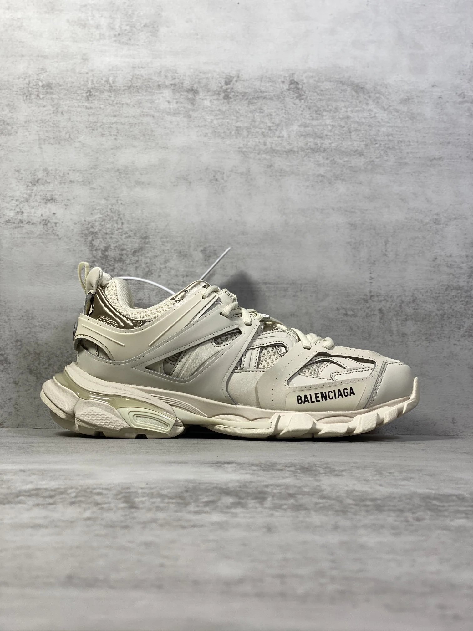 Balenciaga Track 2 White Gray Chunky Sneakers - 27