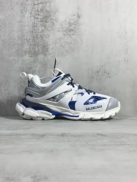 Balenciaga Track 2 White Gray Chunky Sneakers - 40