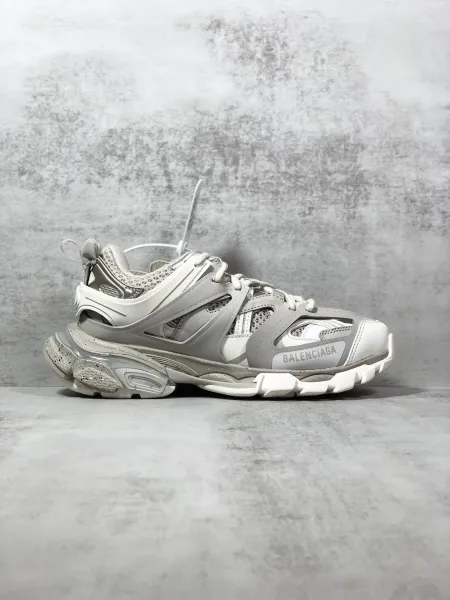 Balenciaga Track 2 White Gray Chunky Sneakers - 1