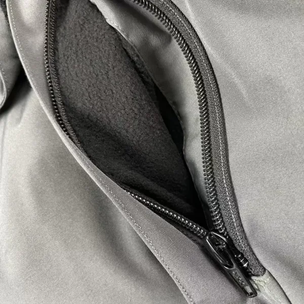 Moncler Maya Down Jacket Gray with Fur Trim Parka - 20