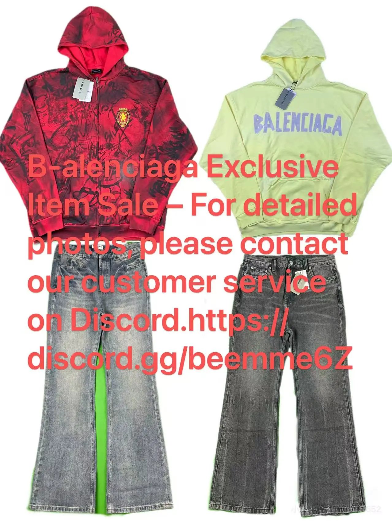Balenciaga Unique Item – By Placing an Order, You Agree to No Returns or Exchanges