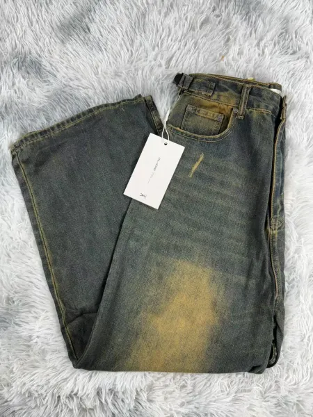 Levi's x Brain Dead Custom Patchwork Denim Jeans Multicolor - 11