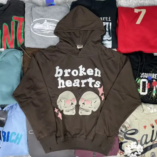SSENSE x Custom Pink Starry Sweatpants Brown - 28