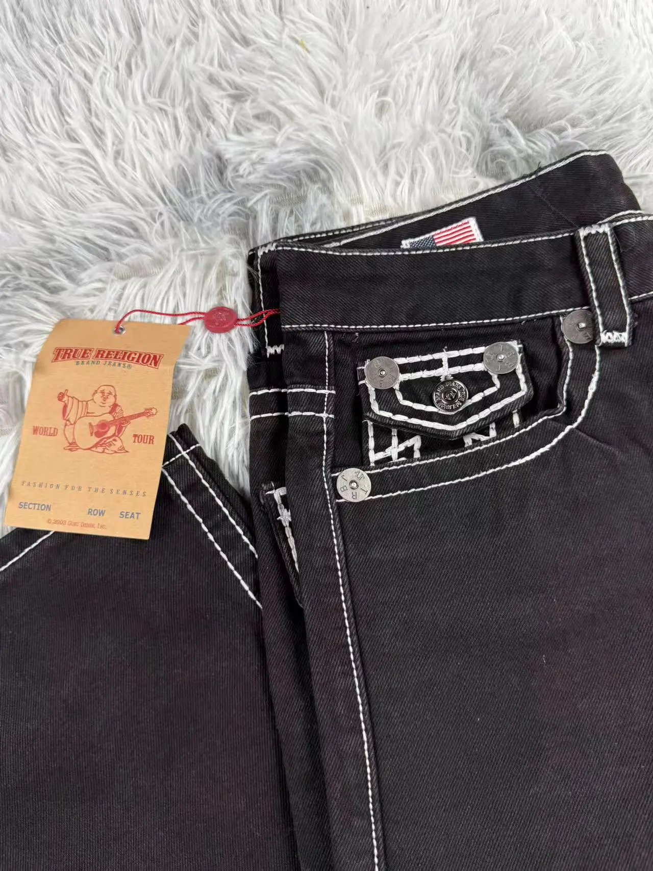 Levi's x Brain Dead Custom Patchwork Denim Jeans Multicolor - 17