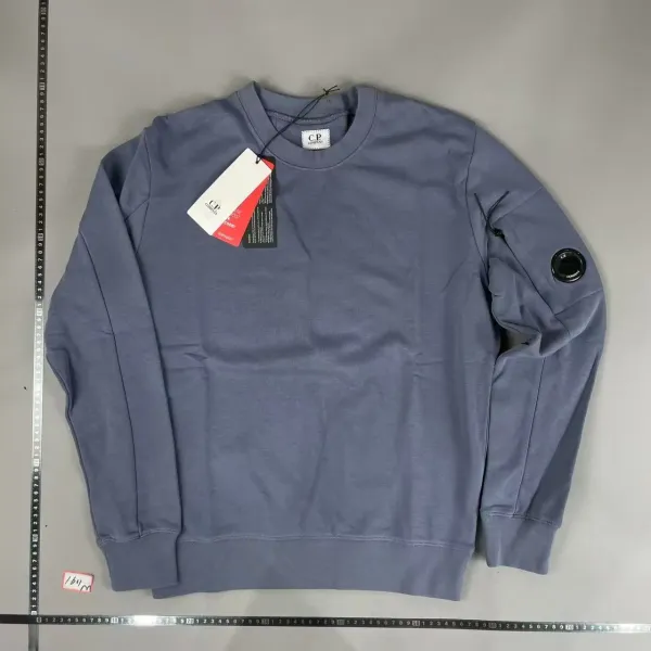 CP Company Crewneck Sweatshirt Dusty Blue - 42