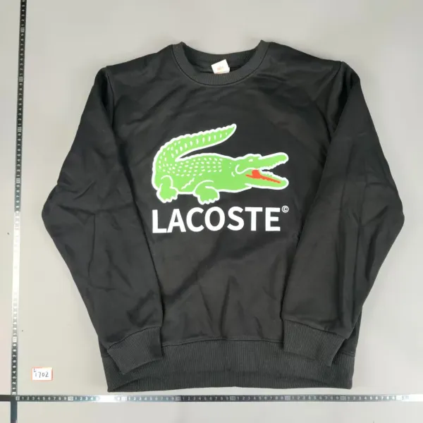 Lacoste Sport Full-Zip Track Jacket Black Outerwear - 30