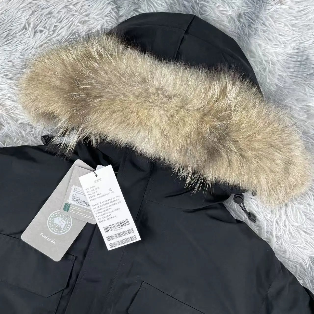 Canada Goose Expedition Parka Black Down Jacket - 10