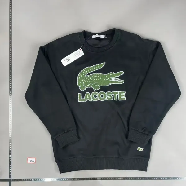 Lacoste Sport Full-Zip Track Jacket Black Outerwear - 25