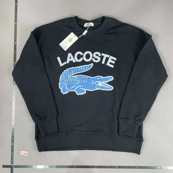 Lacoste Sport Full-Zip Track Jacket Black Outerwear - 23