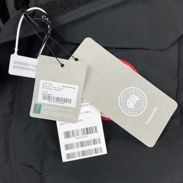 Canada Goose Expedition Parka Black Down Jacket - 12