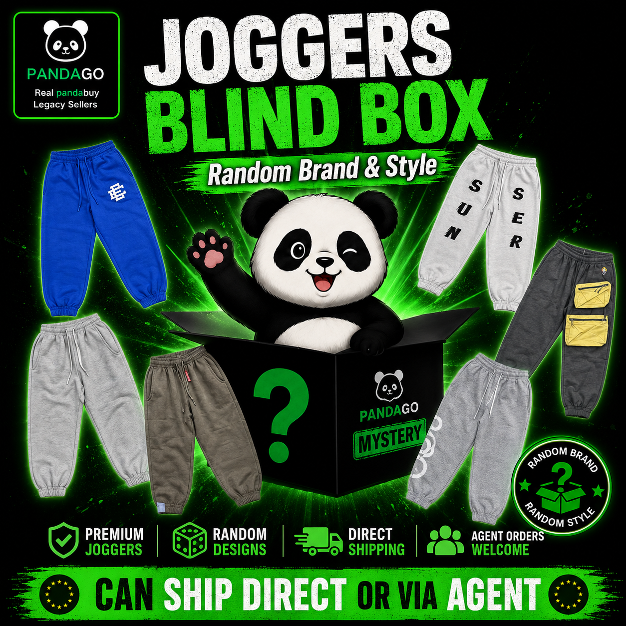 02.$5 Xmas Joggers Blind Box