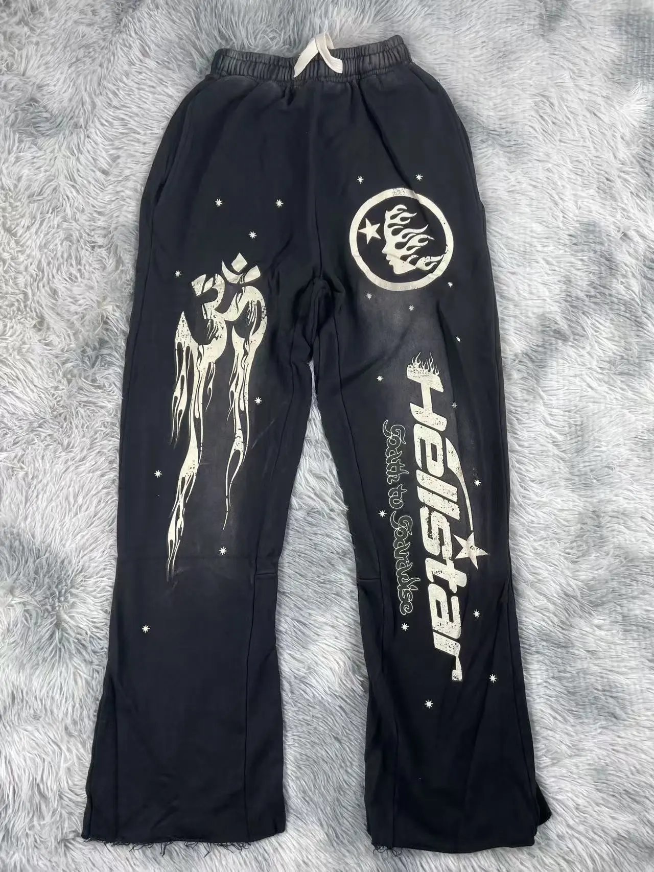 SSENSE x Custom Pink Starry Sweatpants Brown - 61