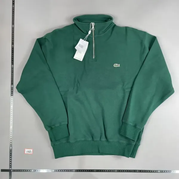 Lacoste Sport Full-Zip Track Jacket Black Outerwear - 14