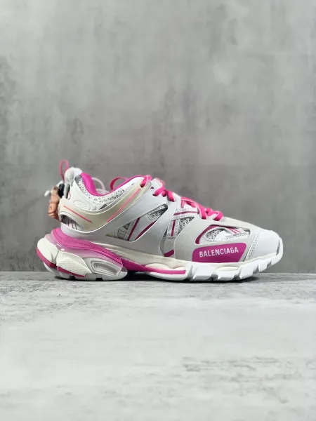 Balenciaga Track 2 White Gray Chunky Sneakers - 51