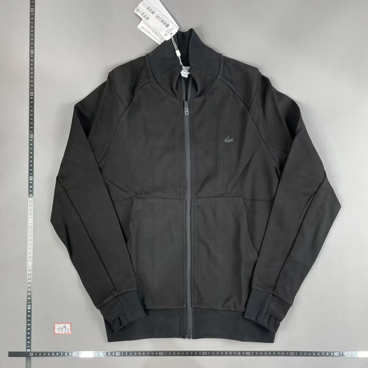 Lacoste Sport Full-Zip Track Jacket Black Outerwear - 1