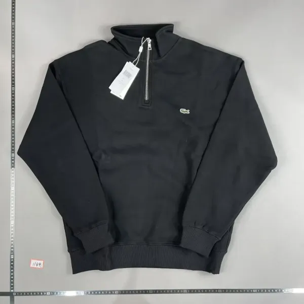 Lacoste Sport Full-Zip Track Jacket Black Outerwear - 15