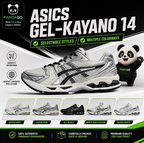 PandaGO Kayano 14 Sneakers 208