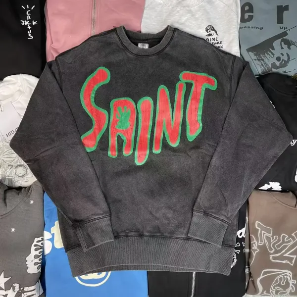 SSENSE x Custom Pink Starry Sweatpants Brown - 22