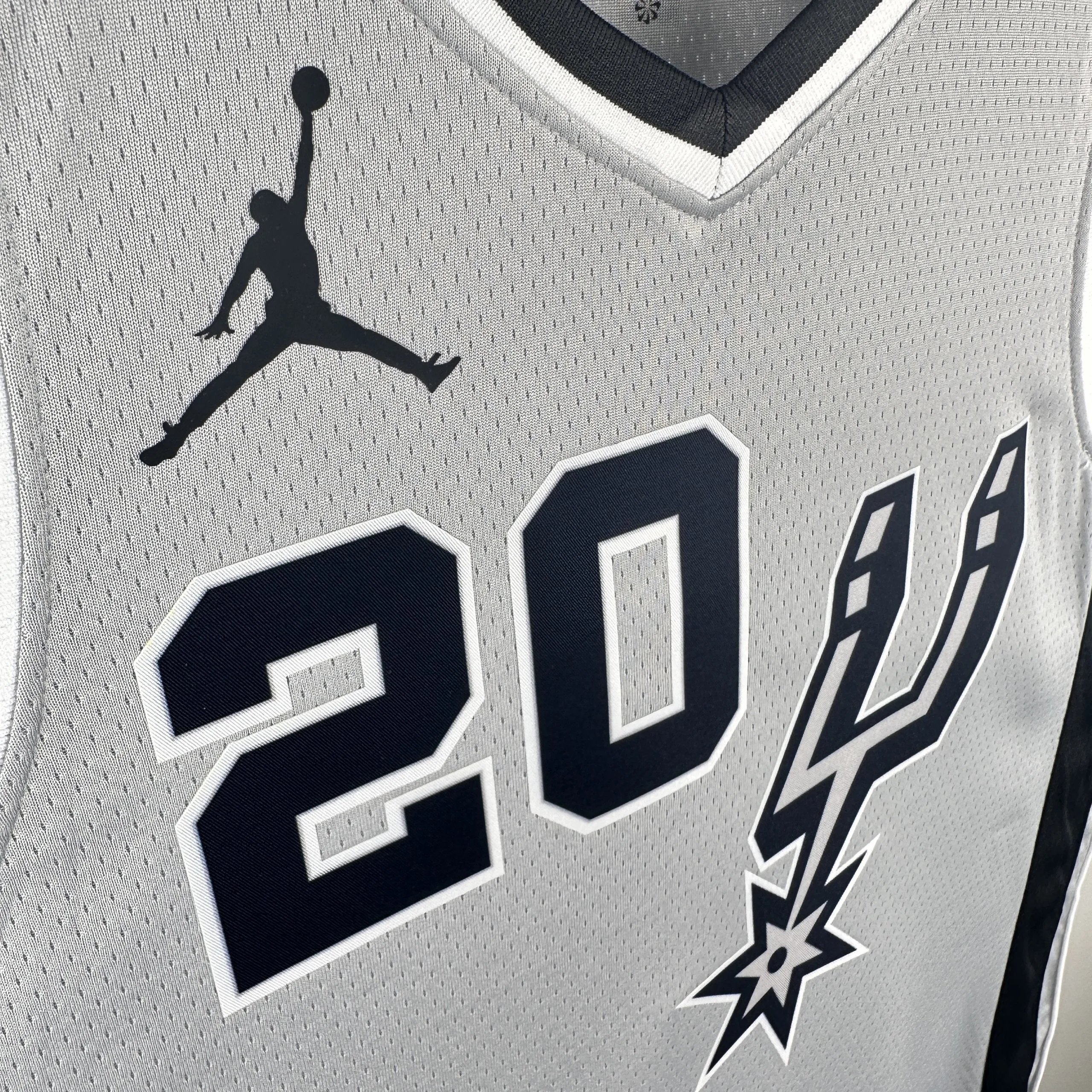 Air Jordan San Antonio Spurs #20 City Edition Jersey - 3