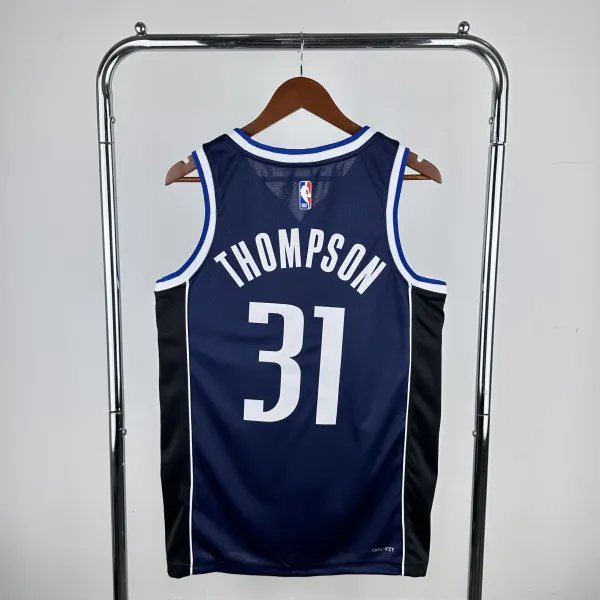 Air Jordan Dallas Mavericks Statement Edition Jersey Navy - 2