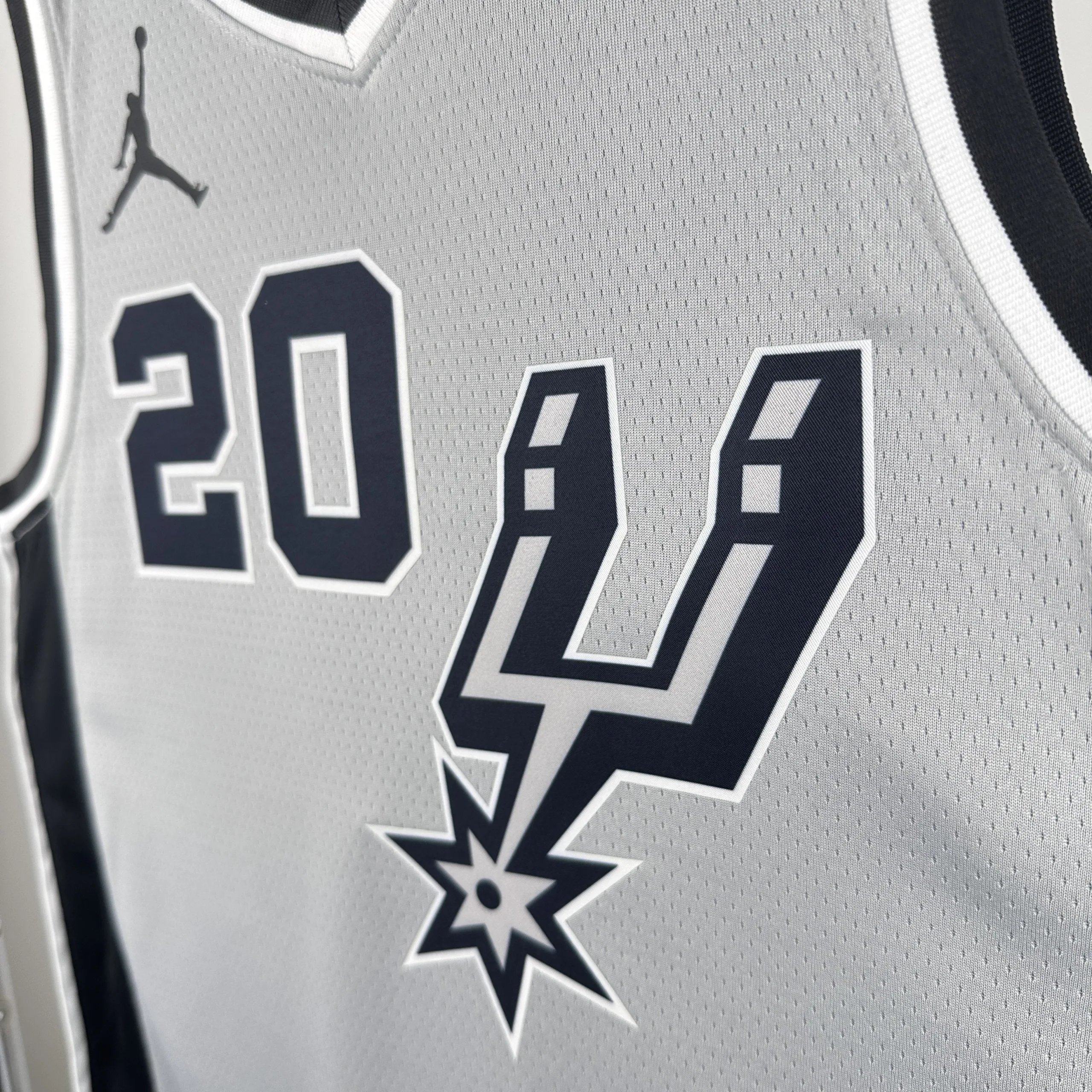 Air Jordan San Antonio Spurs #20 City Edition Jersey - 4