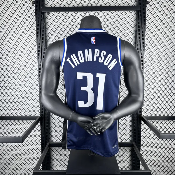Air Jordan Dallas Mavericks Statement Edition Jersey Navy - 12