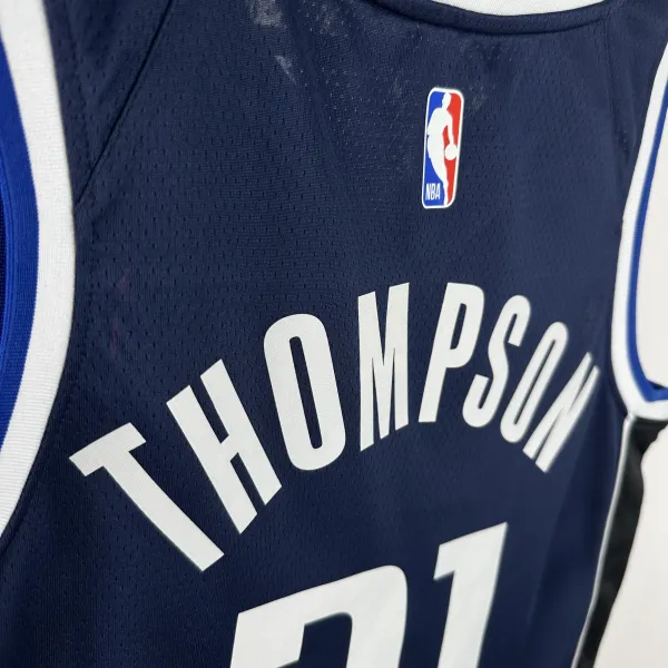 Air Jordan Dallas Mavericks Statement Edition Jersey Navy - 10
