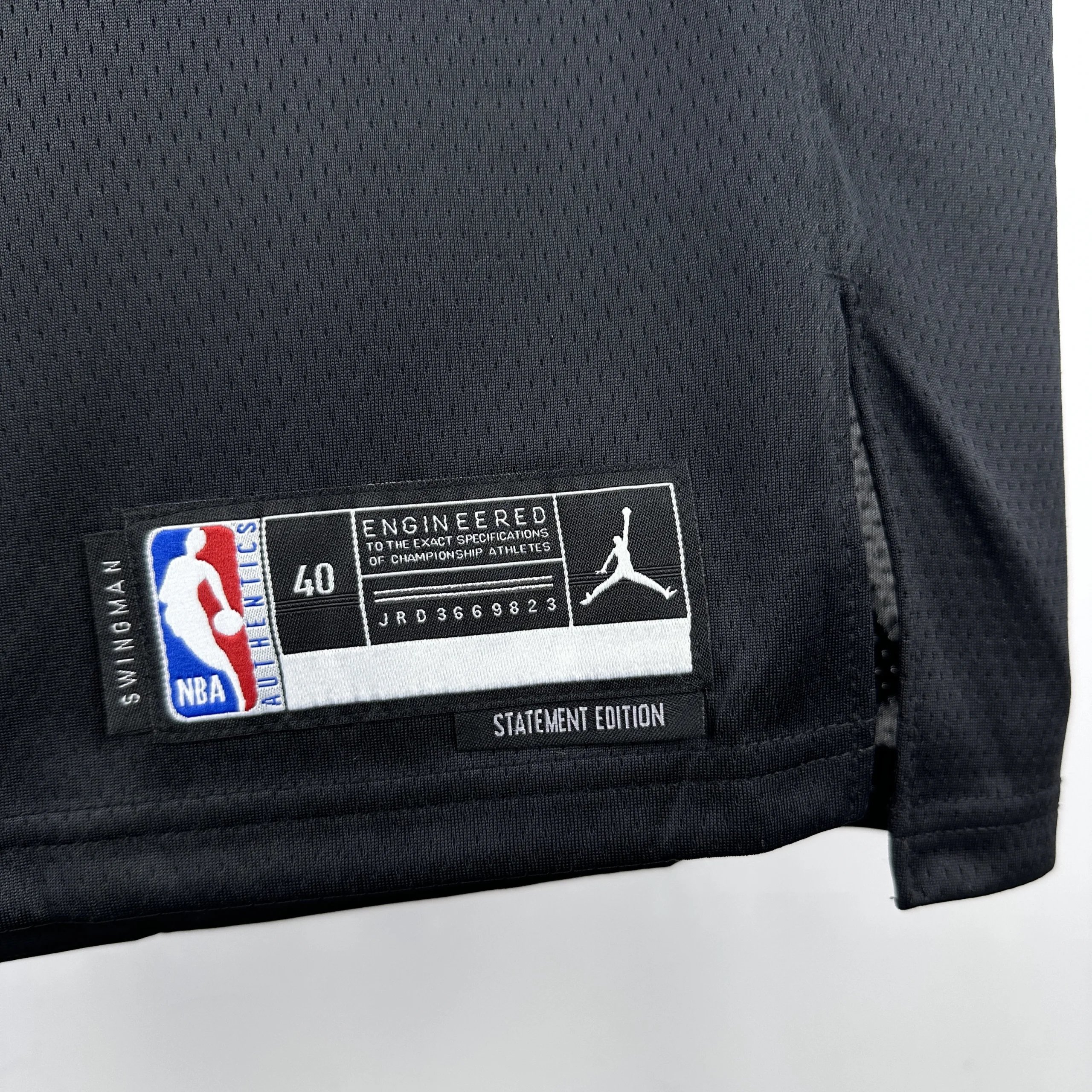Air Jordan Boston Celtics Statement Edition Jersey Black / Green - 5