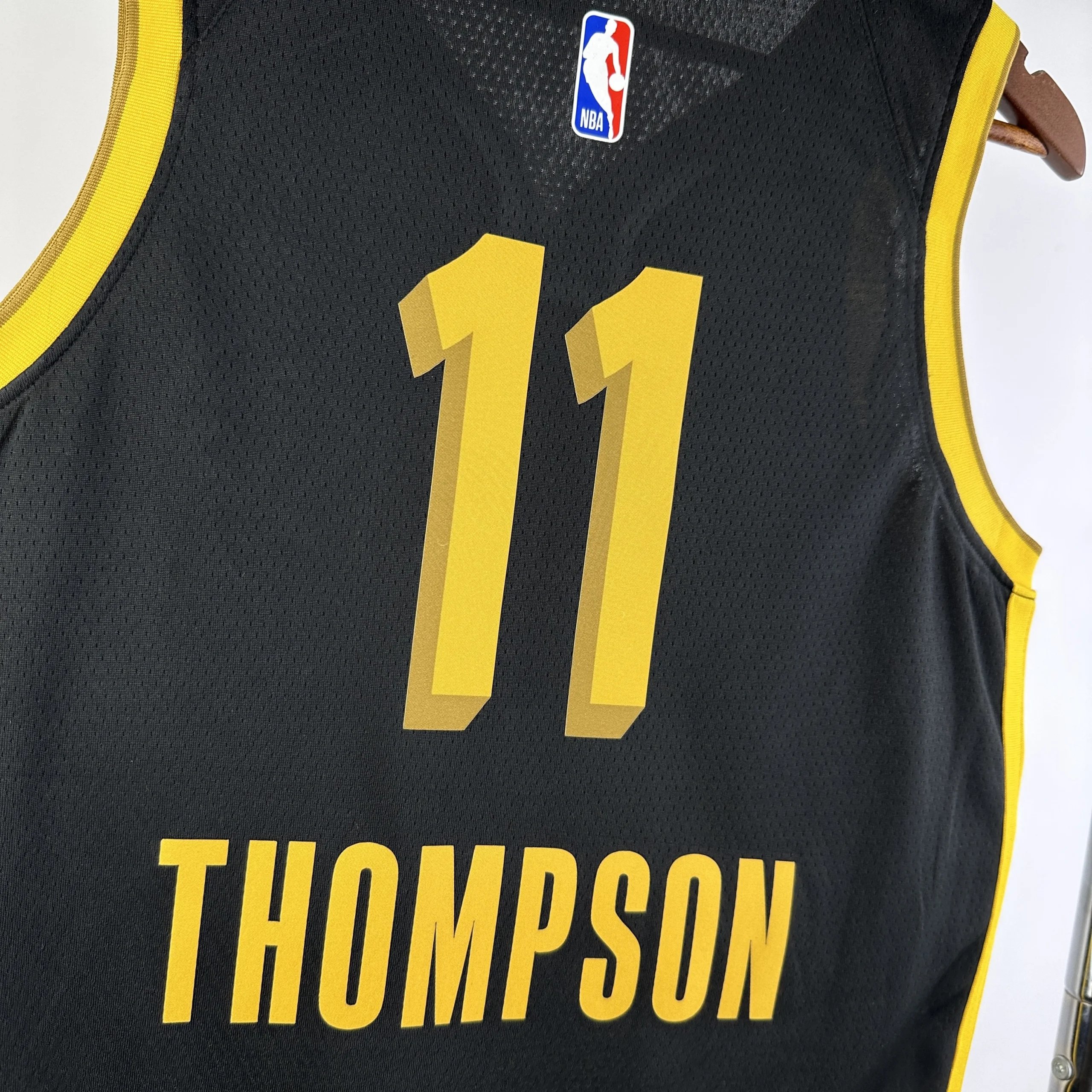 Nike Golden State Warriors City Edition Jersey Black / Yellow - 4