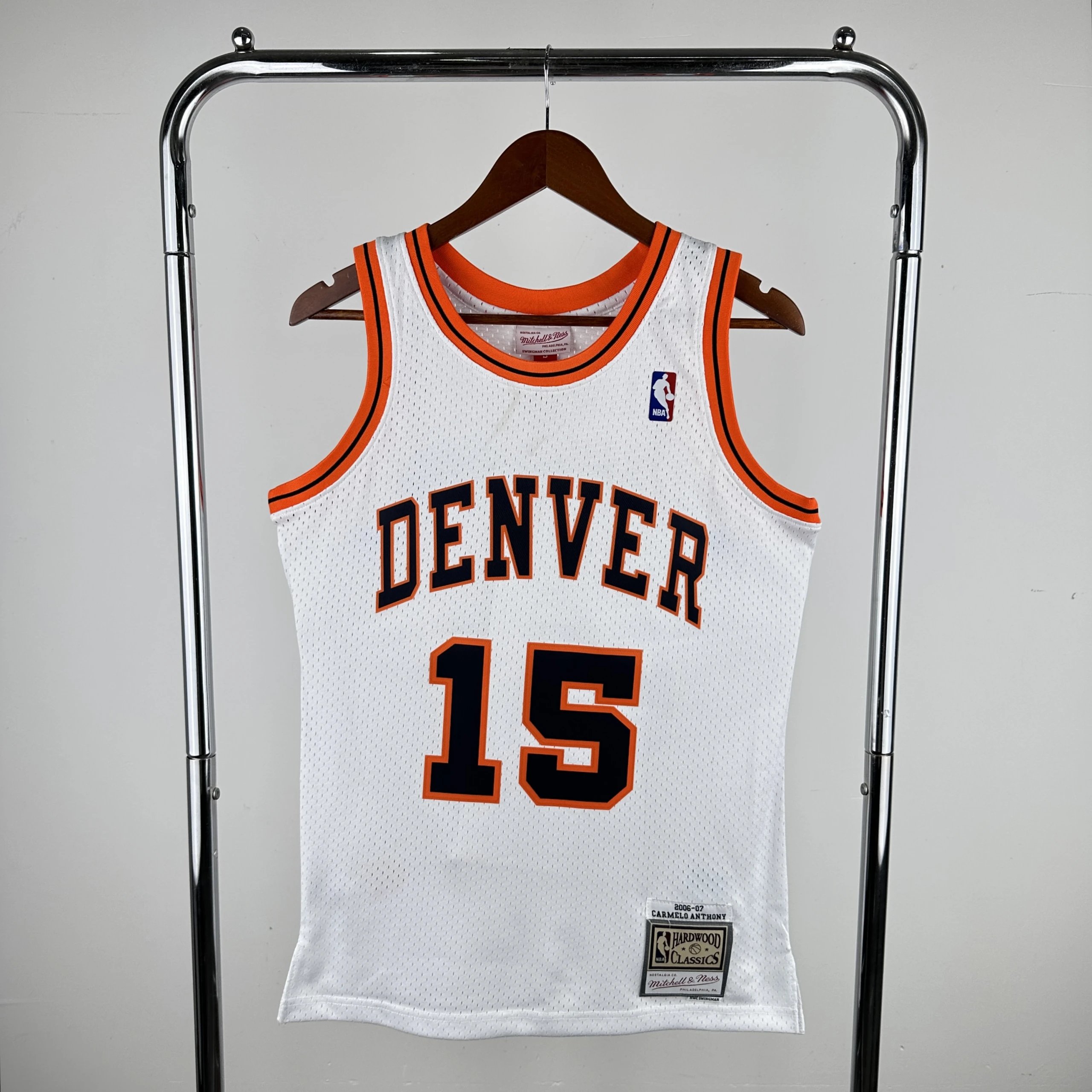 Mitchell & Ness 2006-07 Carmelo Anthony Denver Nuggets Hardwood Classics Basketball Jersey
