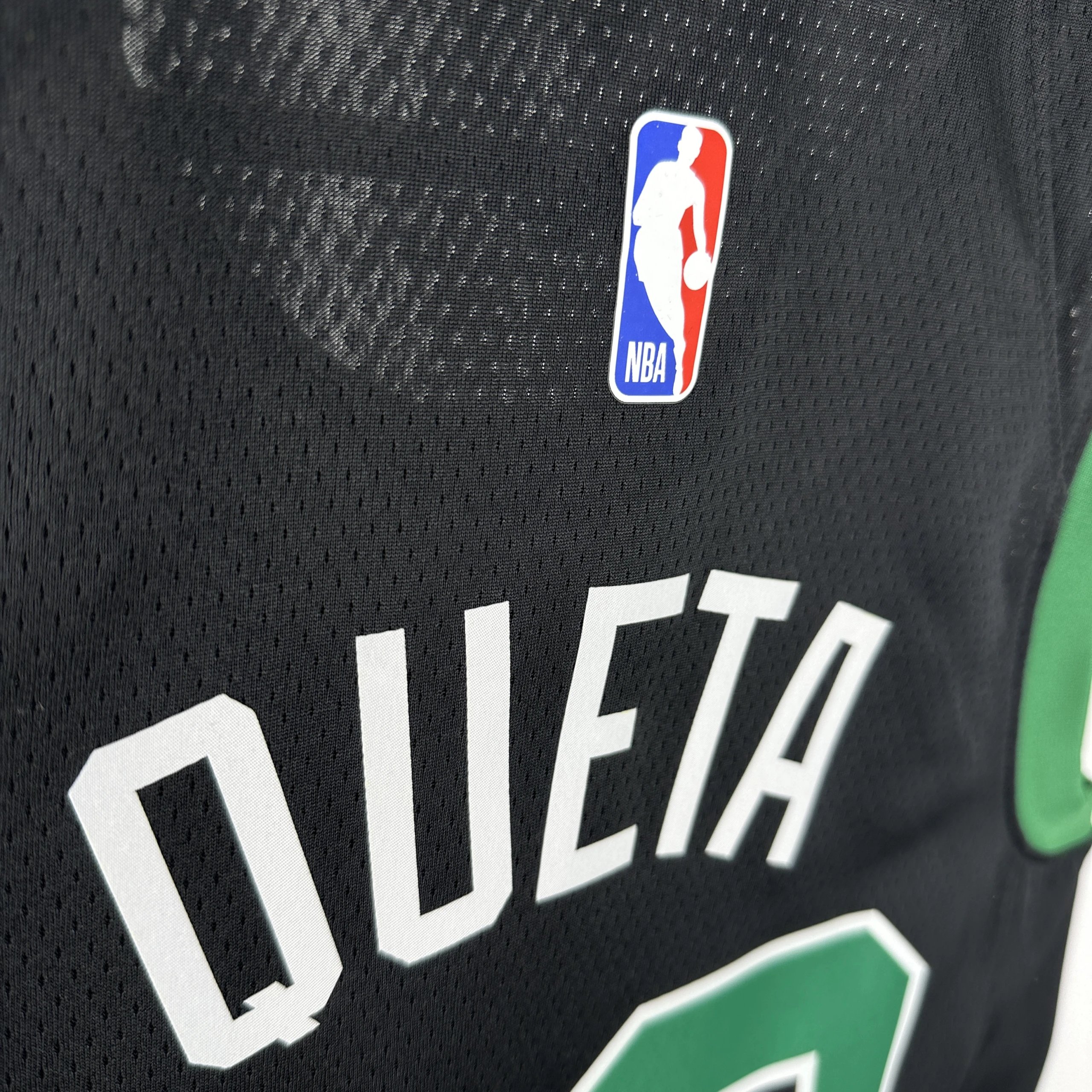 Air Jordan Boston Celtics Statement Edition Jersey Black / Green - 8