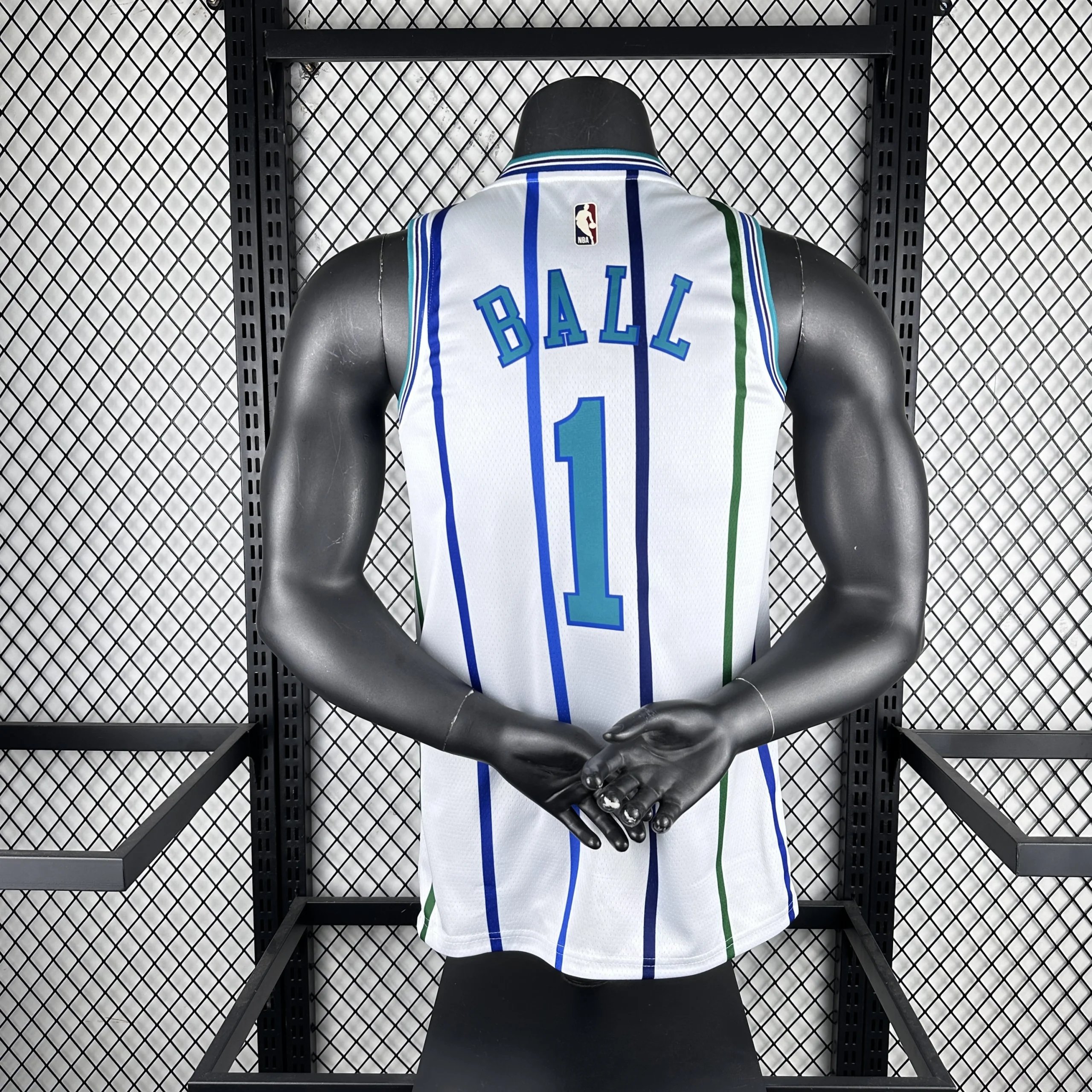 Air Jordan Charlotte Hornets City Edition Jersey White - 9