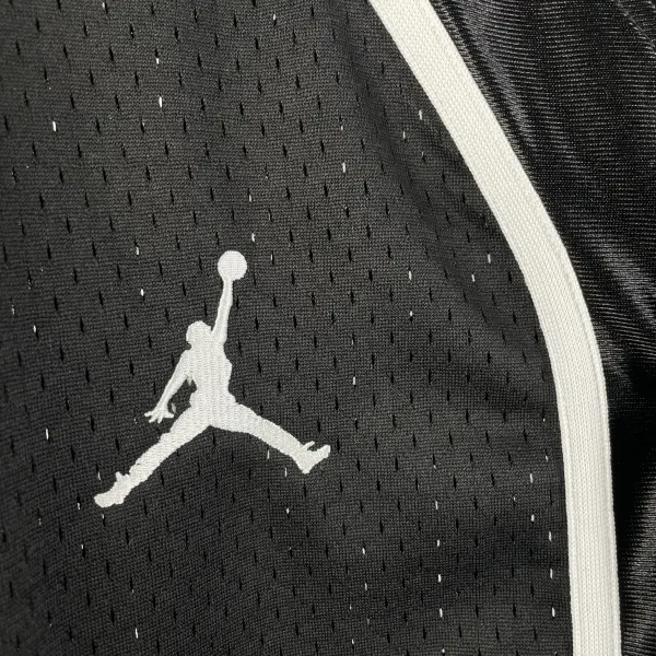 Air Jordan Brooklyn Nets Statement Edition Mesh Baseball Jersey Black - 5