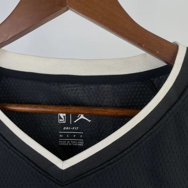 Air Jordan Milwaukee Bucks City Edition Jersey Black - 8