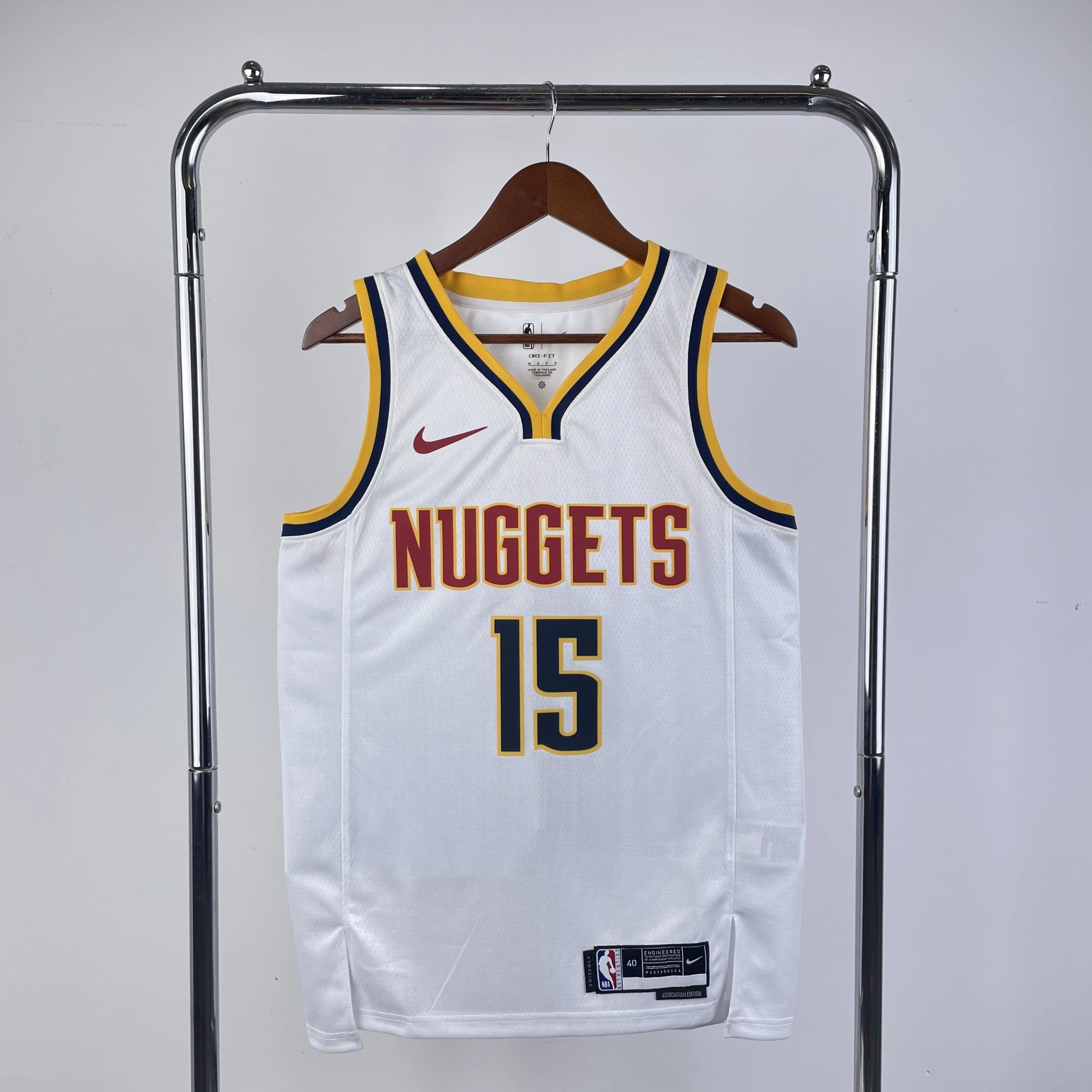 Nike Nuggets 15 Basketball Jersey
