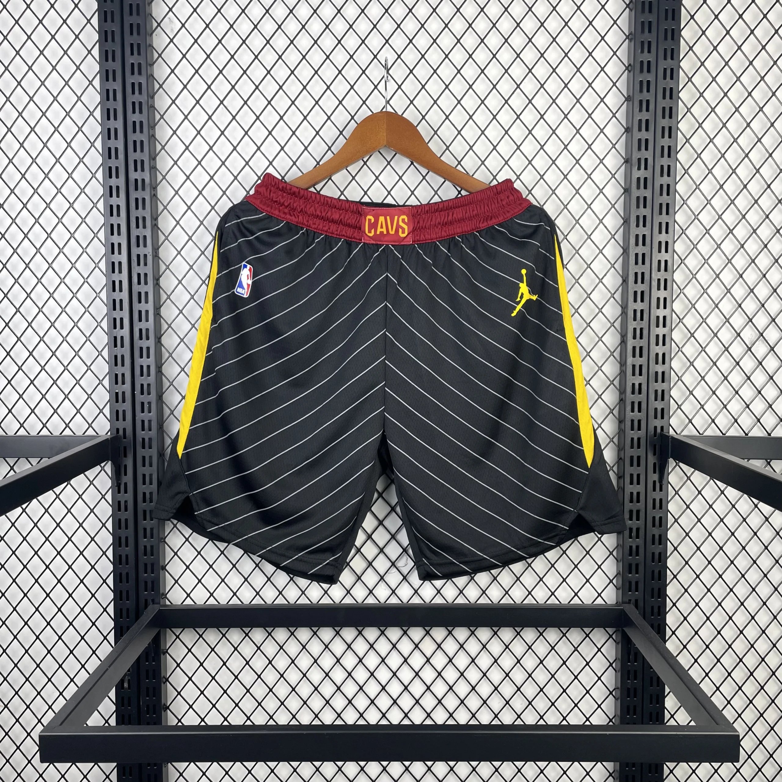 Air Jordan Cleveland Cavaliers City Edition Shorts Black - 9