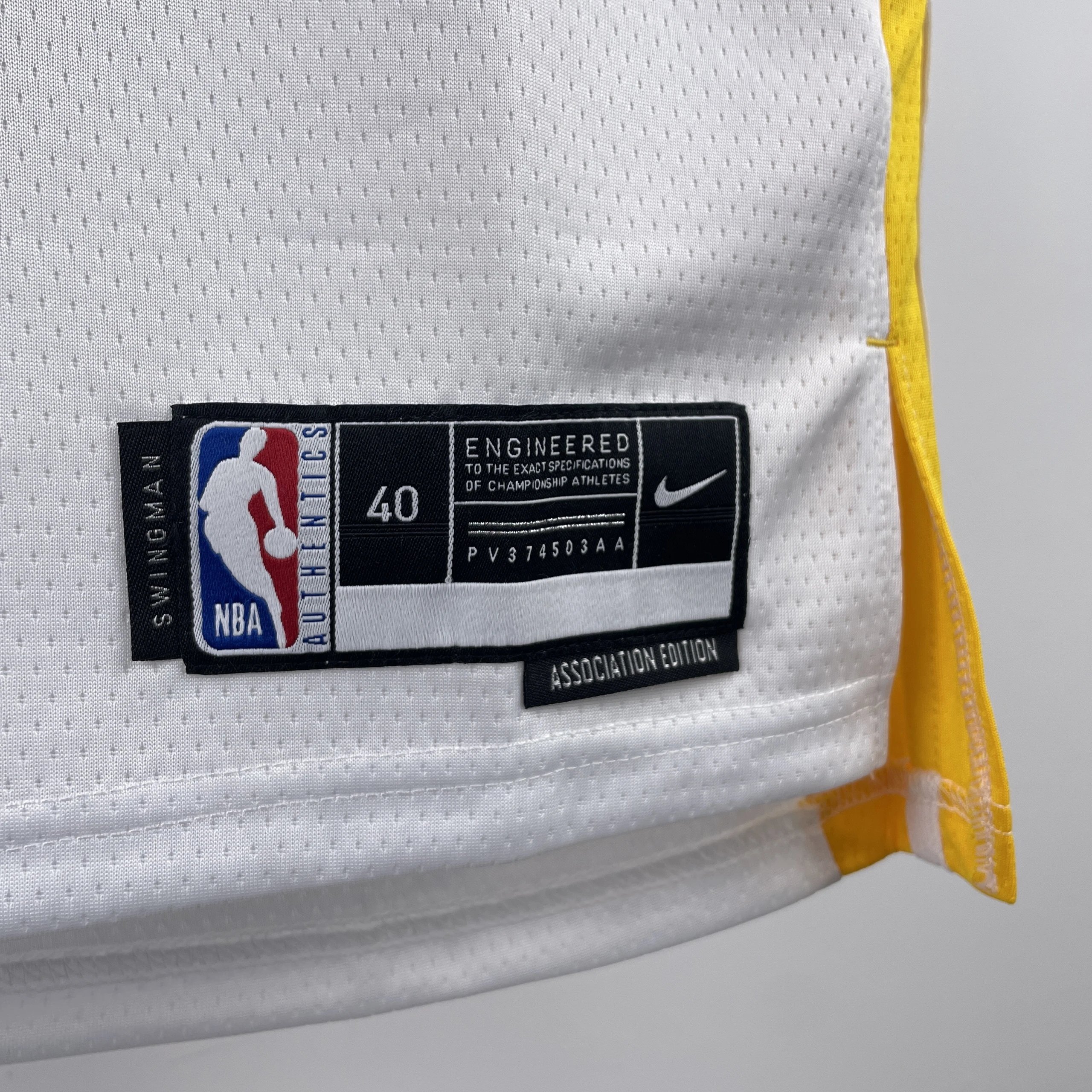 Nike Golden State Warriors Association Edition Jersey White - 7