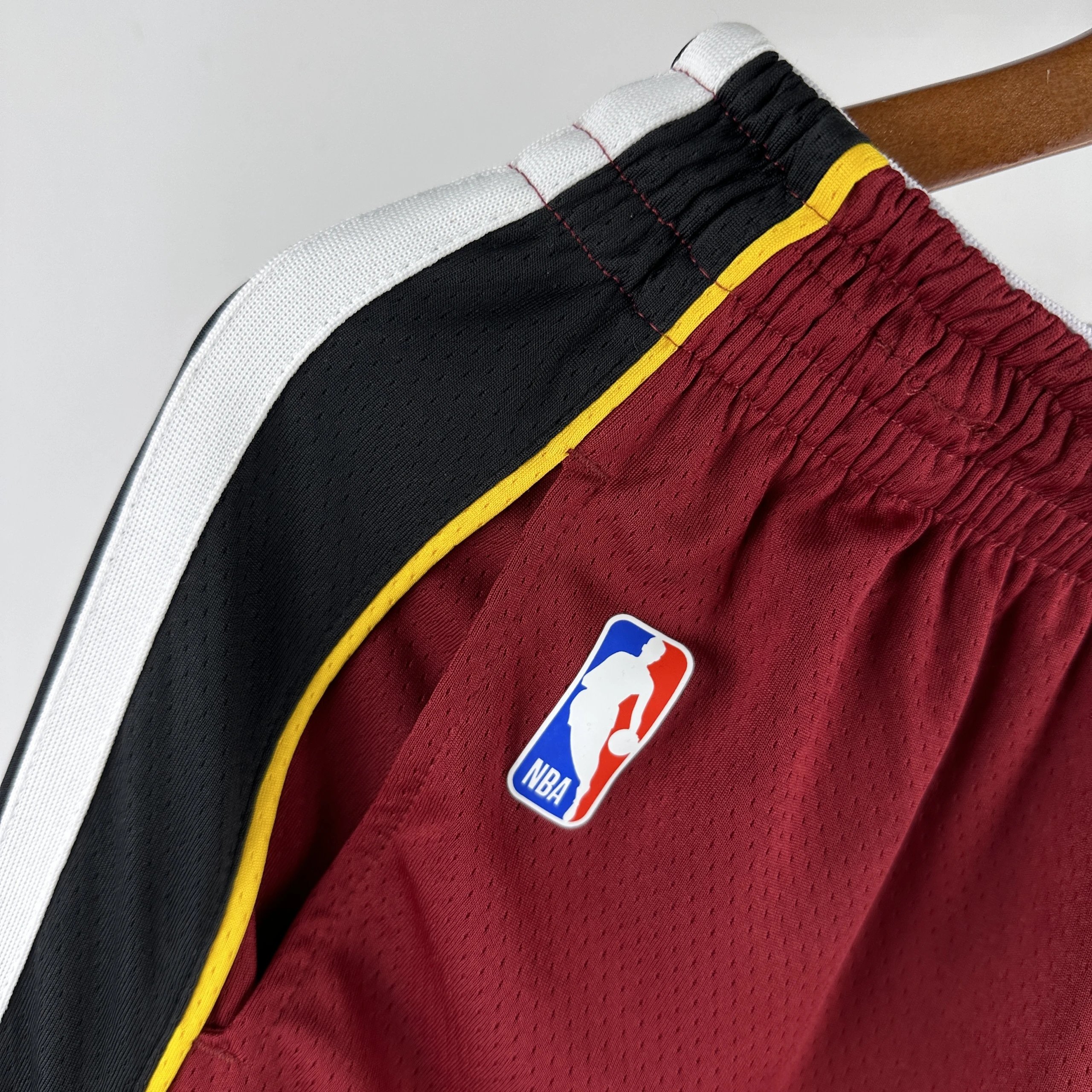 Air Jordan Miami Heat Swingman Shorts Burgundy - 7