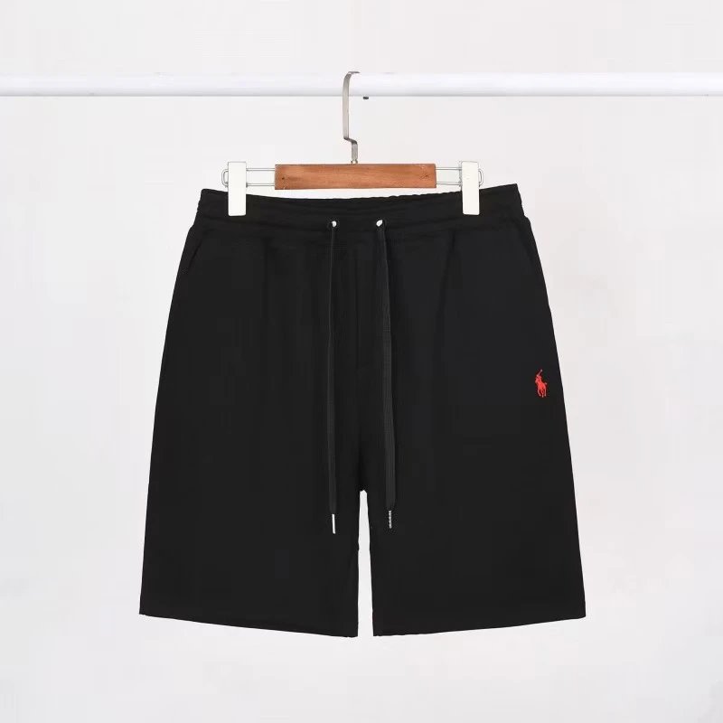 Shorts in black and red