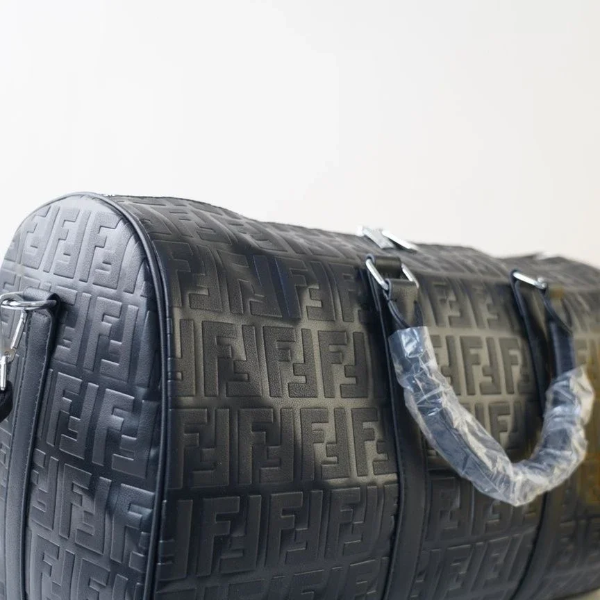 Fendi Black Embossed