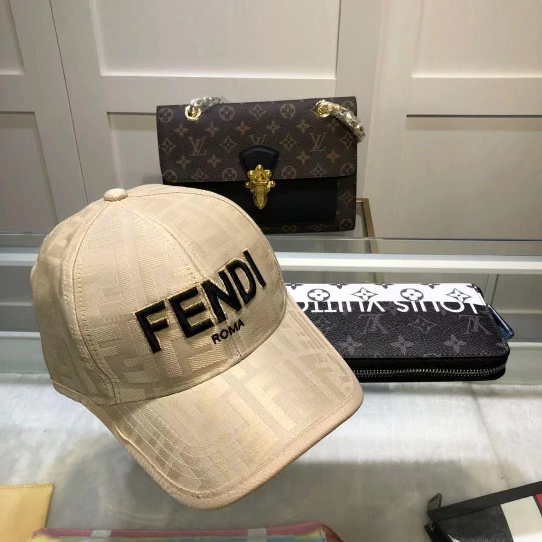 Hat Cotton Beige | Fendi