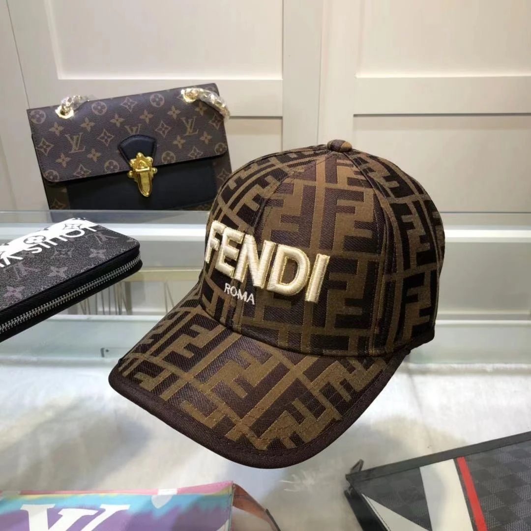 Fendi Brown Hat