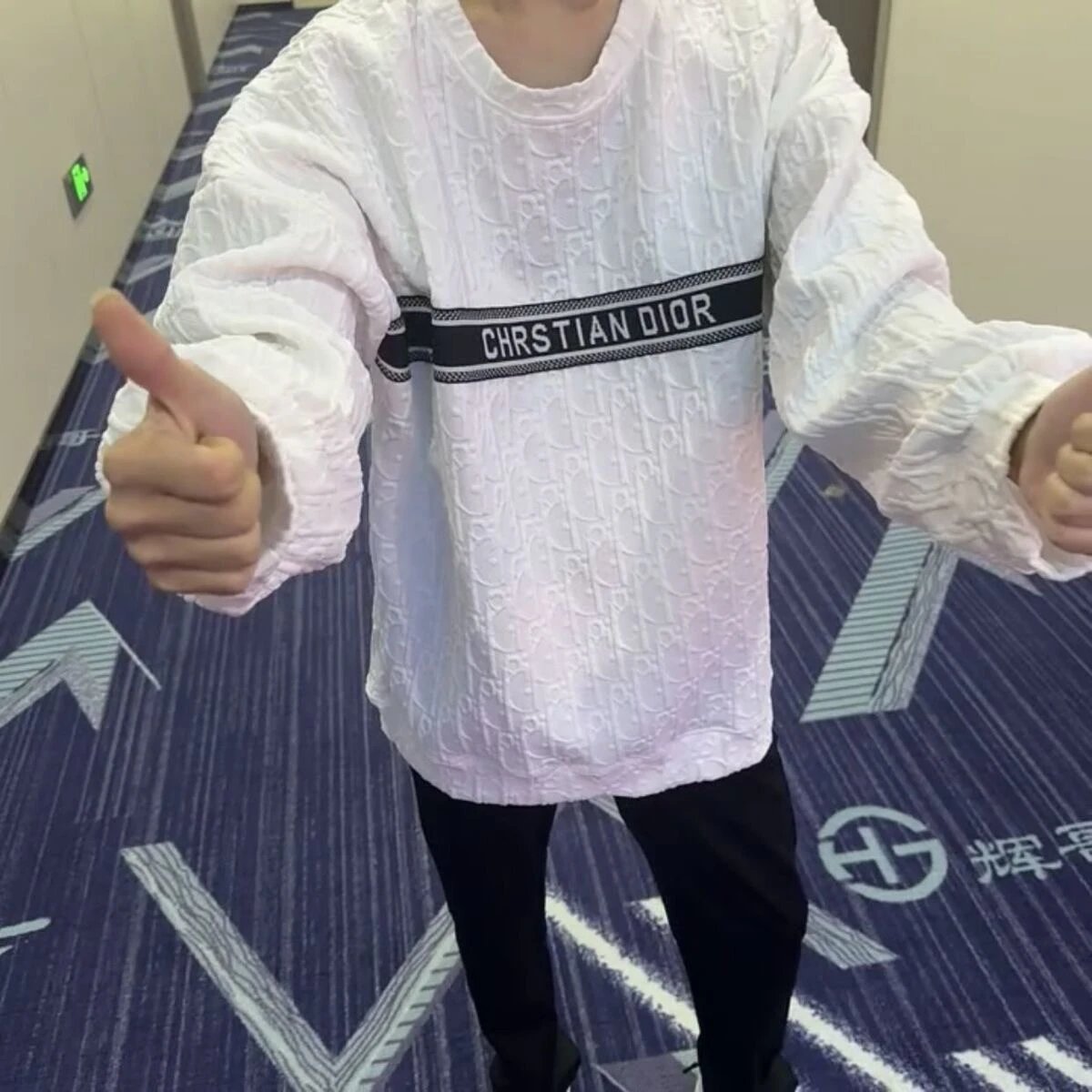 Christian Dior Oblique T-Shirt [2 styles]