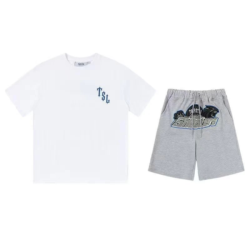 Trapstar Matching Sets Graphic T-Shirt and Shorts Set — 14